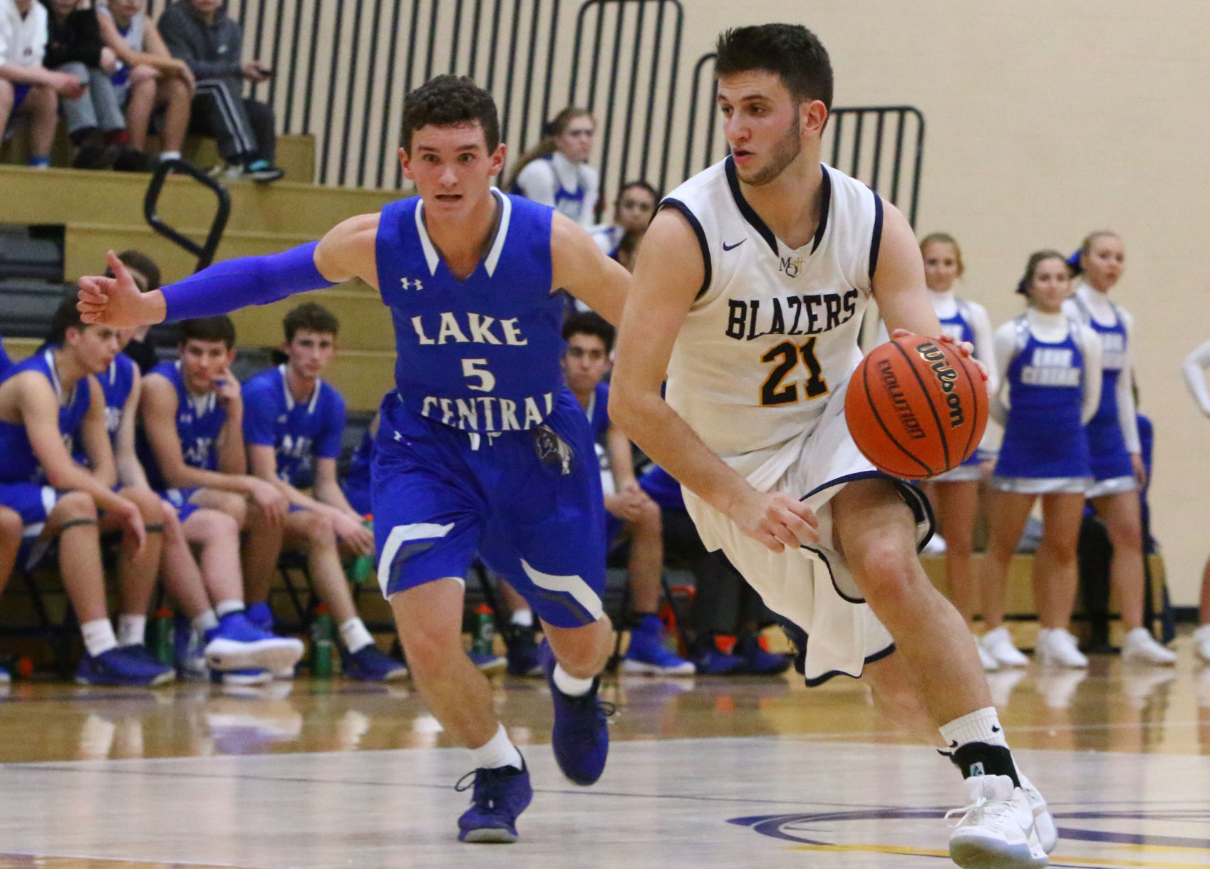 Gallery: Lake Central at Marquette Catholic boys basketball